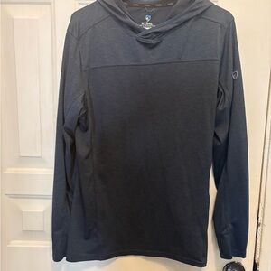 Kuhl Navy Textured Hoodie